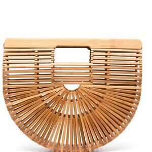 Cult Gaia Straw Top Handle Bag